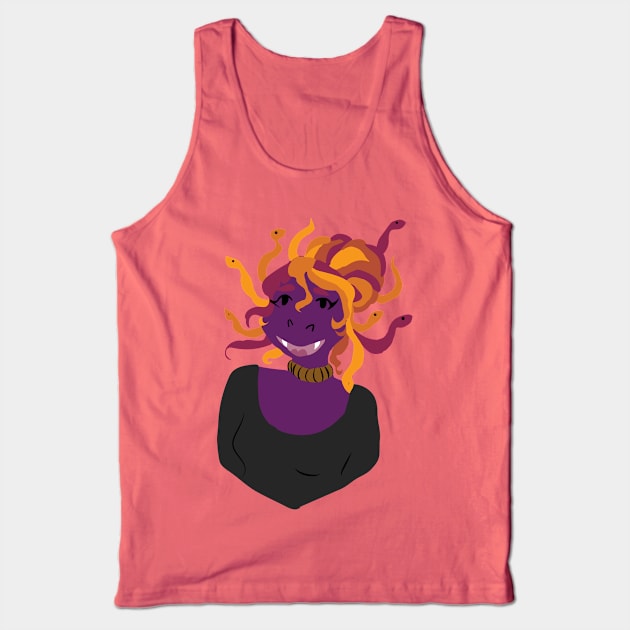 Meda's Smile Tank Top by SarahTheLuna